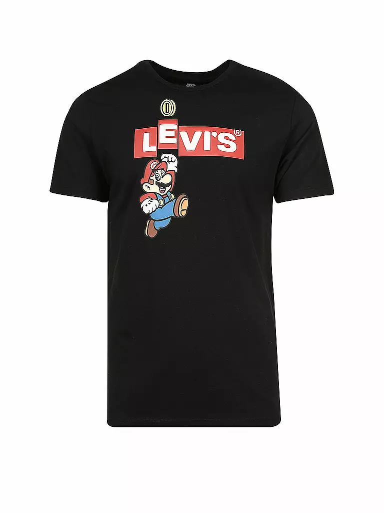 LEVI'S | T-Shirt " Super Mario Graphic " | schwarz