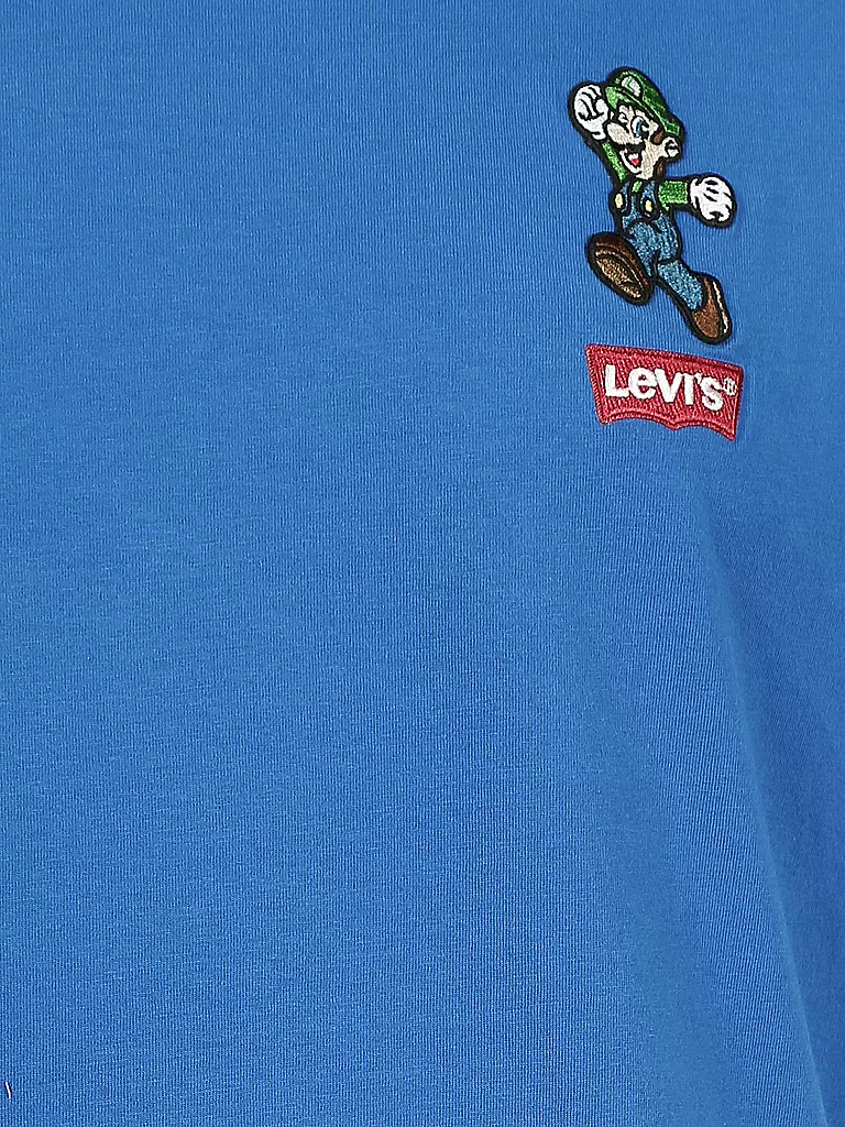 LEVI'S | X Super Mario " Graphic Tee " | blau