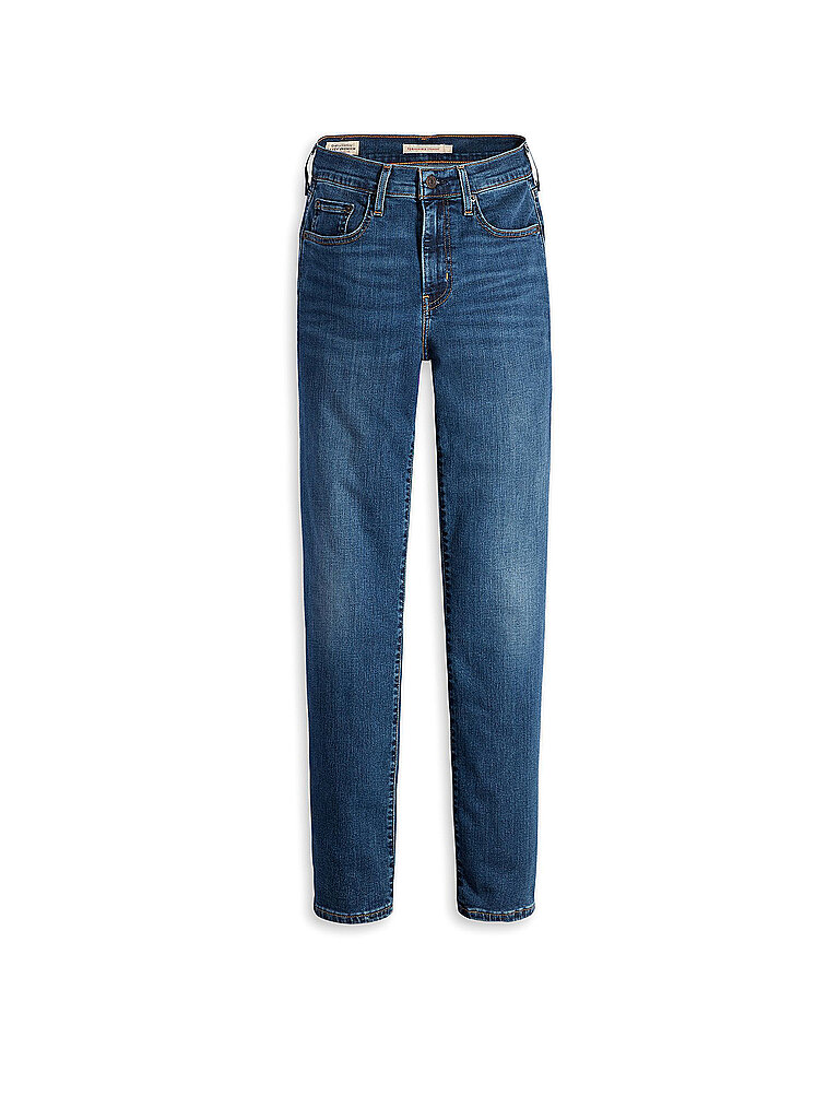 LEVI'S® Highwaist Jeans Straight Fit 724 dunkelblau | 26/L30