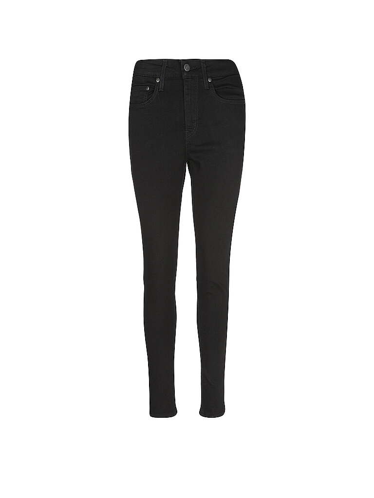 LEVI'S® Jeans Skinny Fit 721 HIGH RISE SKINNY MIDNIGHT schwarz | 24/L30