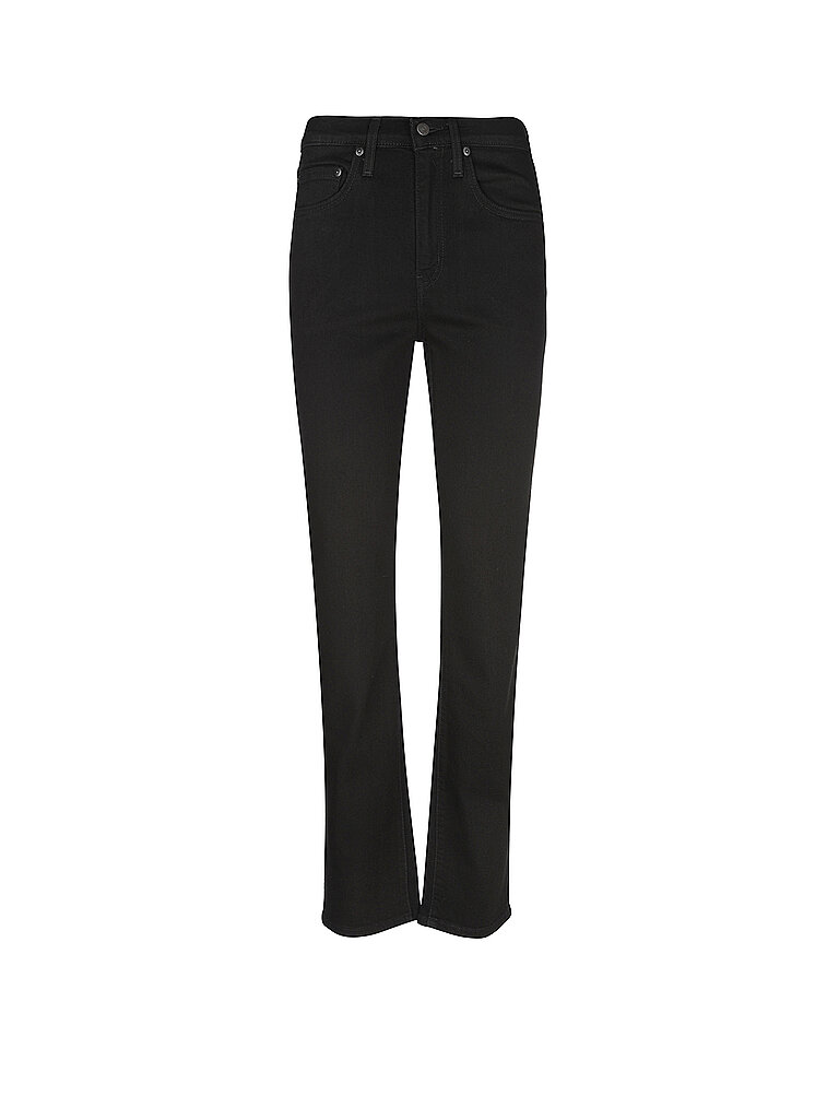 LEVI'S® Jeans 724 HIGH RISE STRAIGHT schwarz | 27/L32