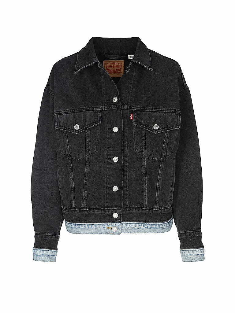 LEVI'S® Jeansjacke schwarz | L