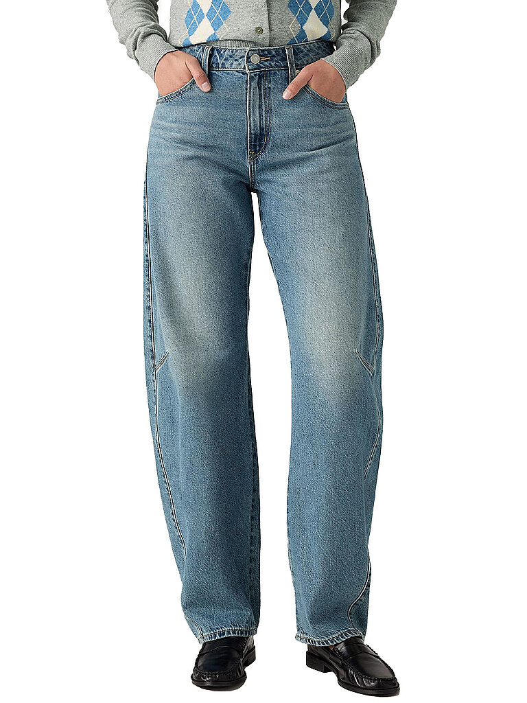 LEVI'S® Jeans Balloon Fit BAGGY DAD BARREL EASY DAYS BAR blau | 24/L32