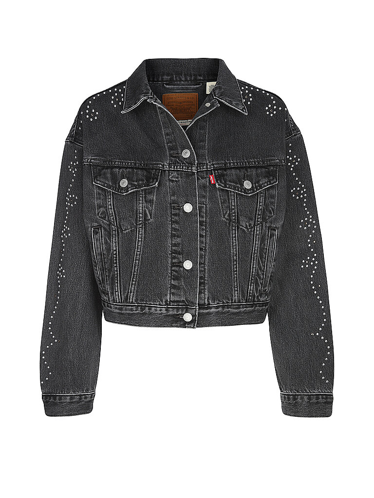 LEVI'S® Jeansjacke SHRUNKEN 90S schwarz | L