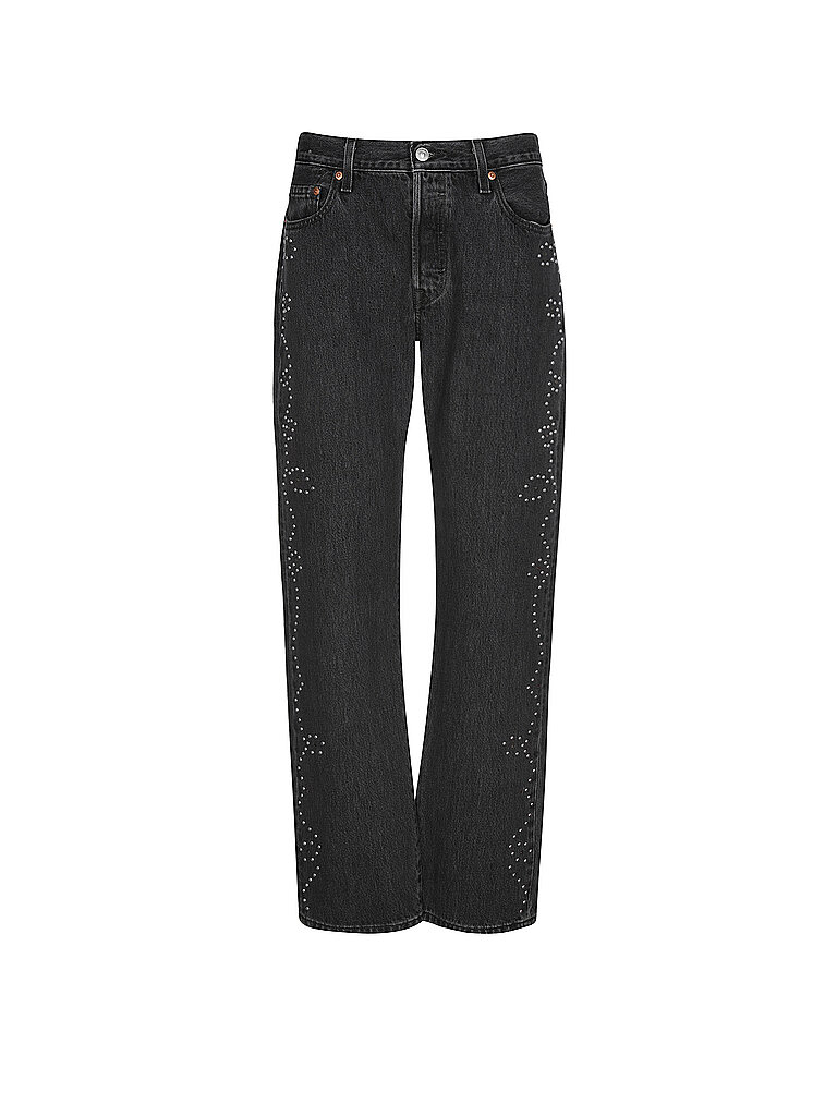 LEVI'S® Jeans Mom Fit 501 90S BEJEWELED schwarz | 28/L32