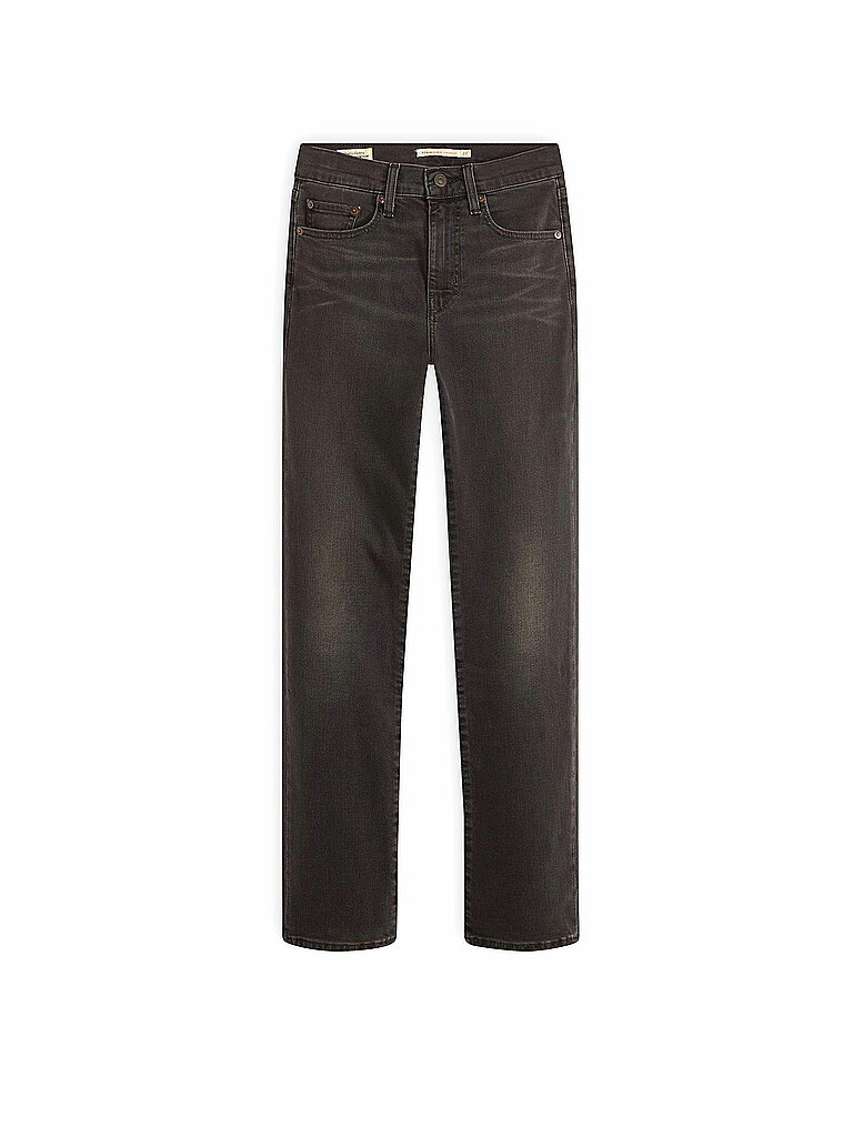 LEVI'S® Jeans Straight Fit 724 schwarz | 25/L30