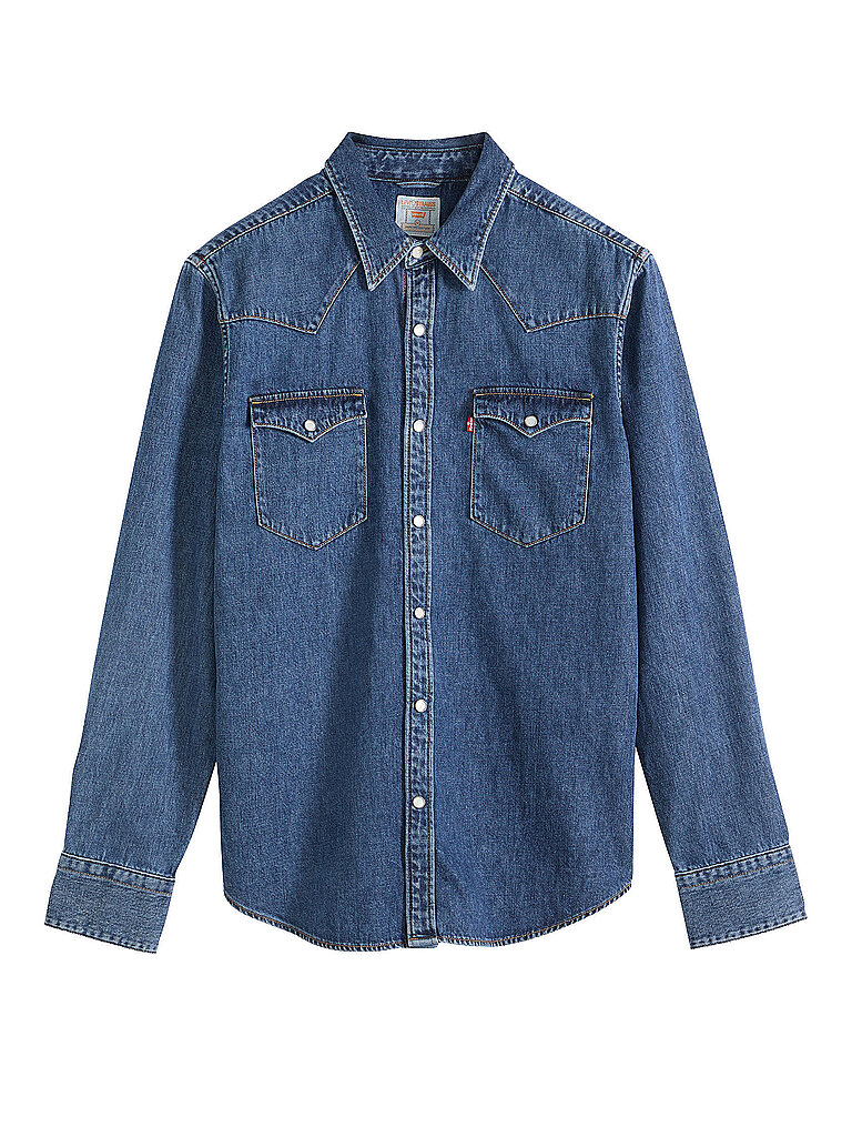 LEVI'S® Jeanshemd blau | M