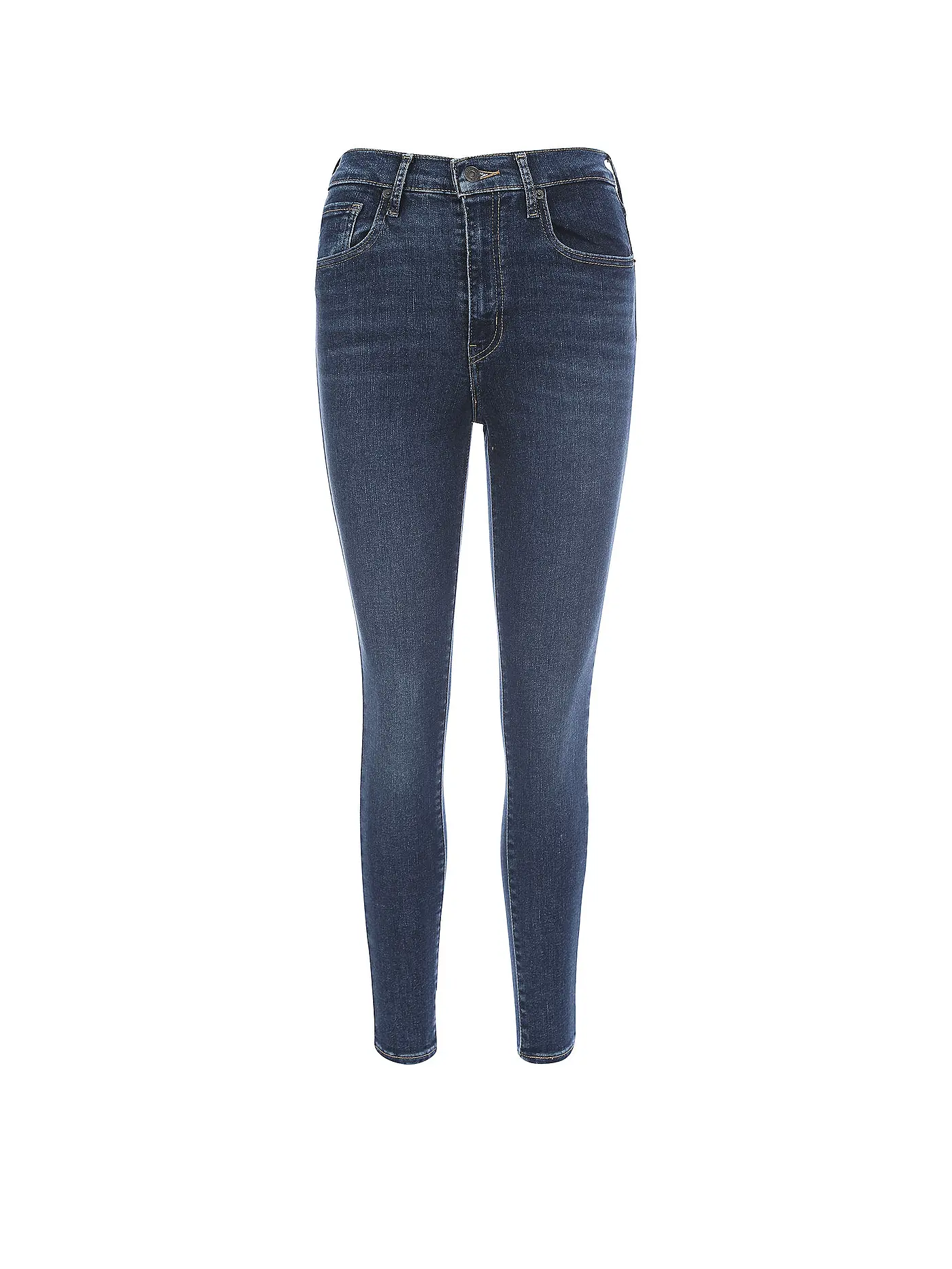LEVI'S® | Highwaist Jeans Super Skinny Fit Mile | dunkelblau