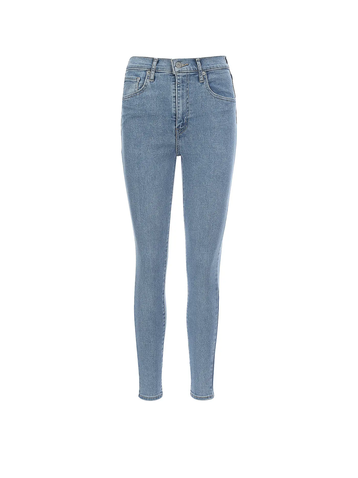 LEVI'S® | Highwaist Jeans Super Skinny Fit Mile | blau