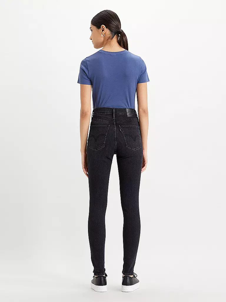 LEVI'S® | Highwaist Jeans Super Skinny Fit Mile | hellblau
