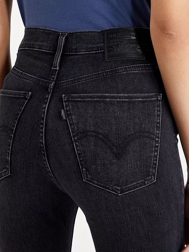 LEVI'S® | Highwaist Jeans Super Skinny Fit Mile | hellblau