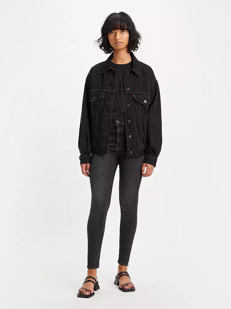 LEVI'S® | Highwiast Jeans 720 HIRISE SUPER SKINNY | dunkelblau