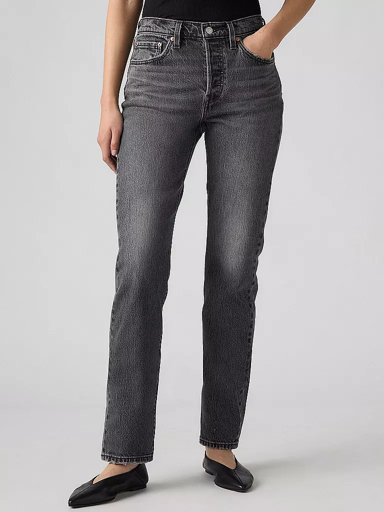 LEVI'S® | Jeans Mom Fit 501 | grau