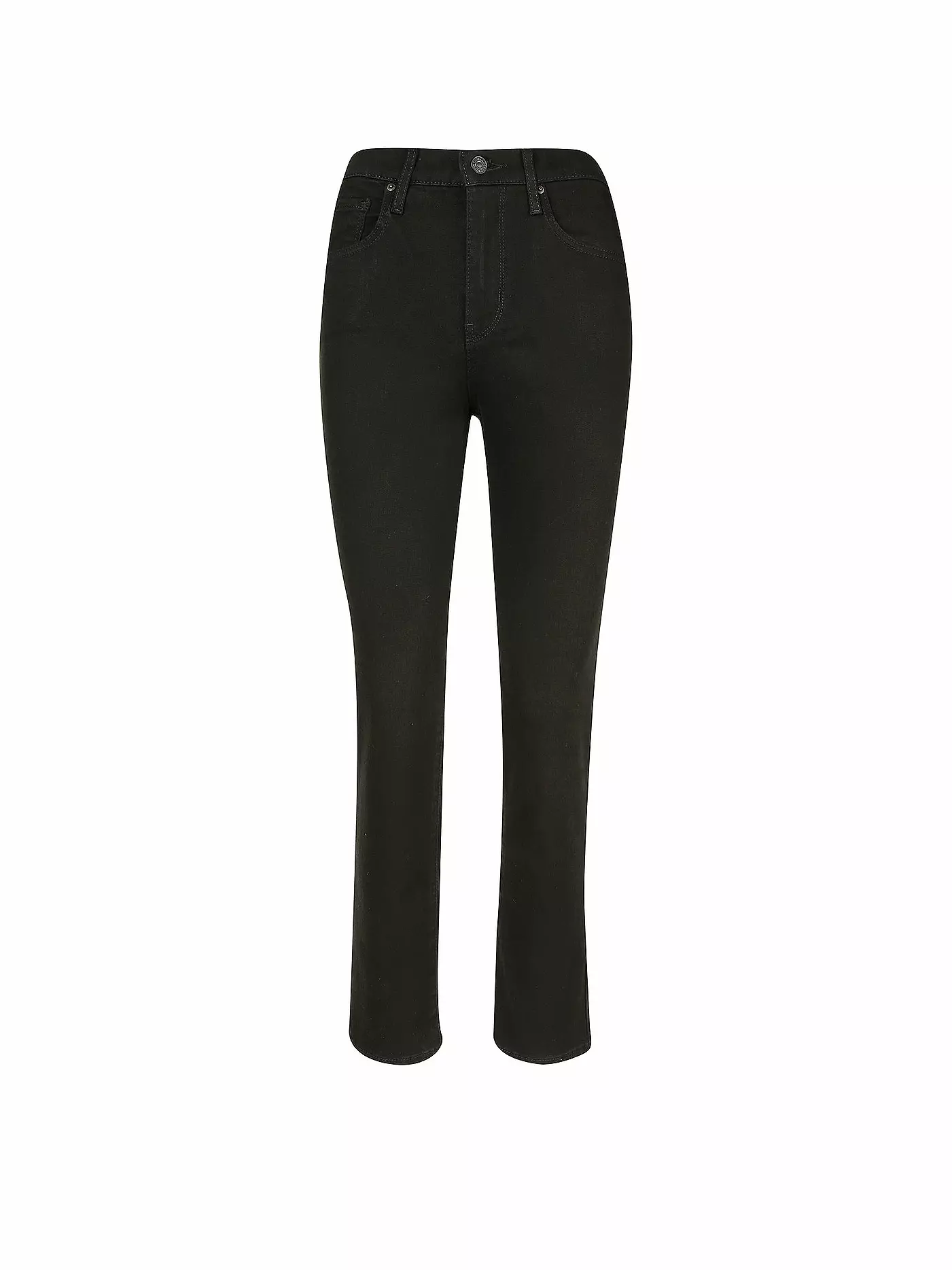 LEVI'S® | Highwaist Jeans Straight Fit 724 | schwarz