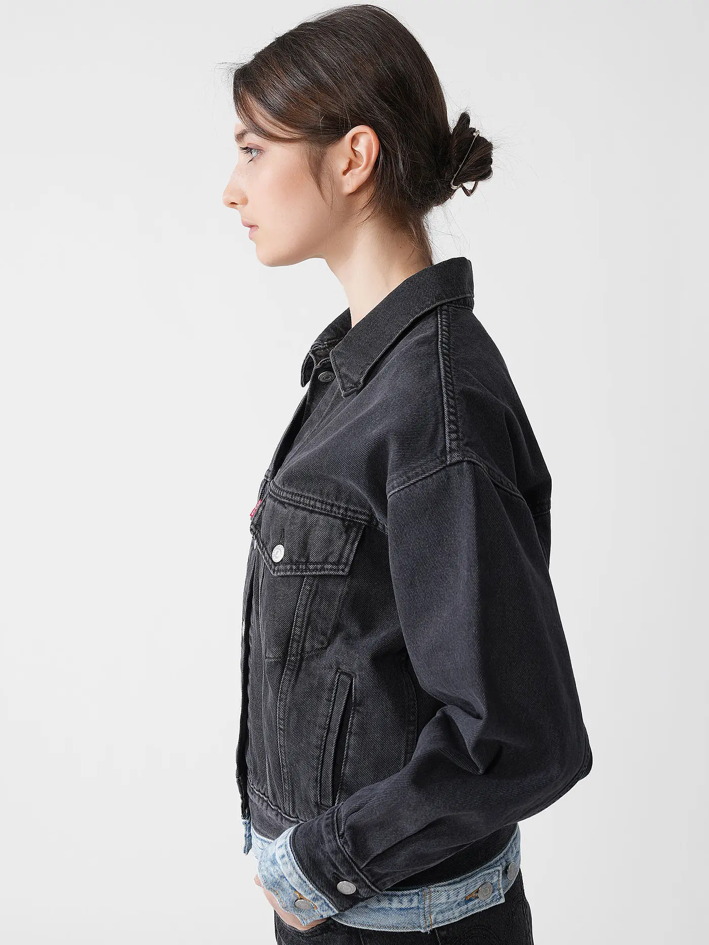 LEVI'S® | Jeansjacke  | schwarz
