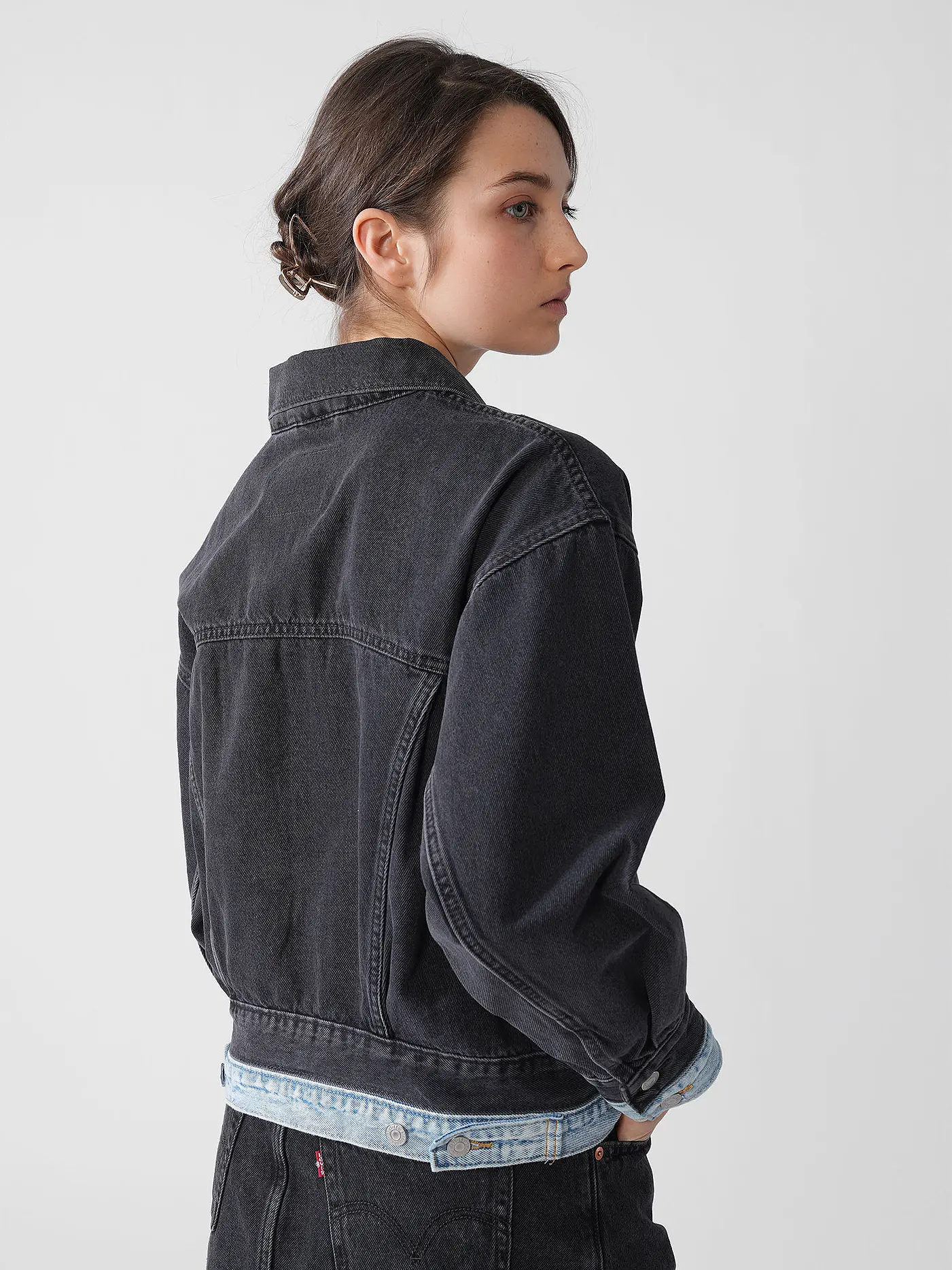 LEVI'S® | Jeansjacke  | schwarz