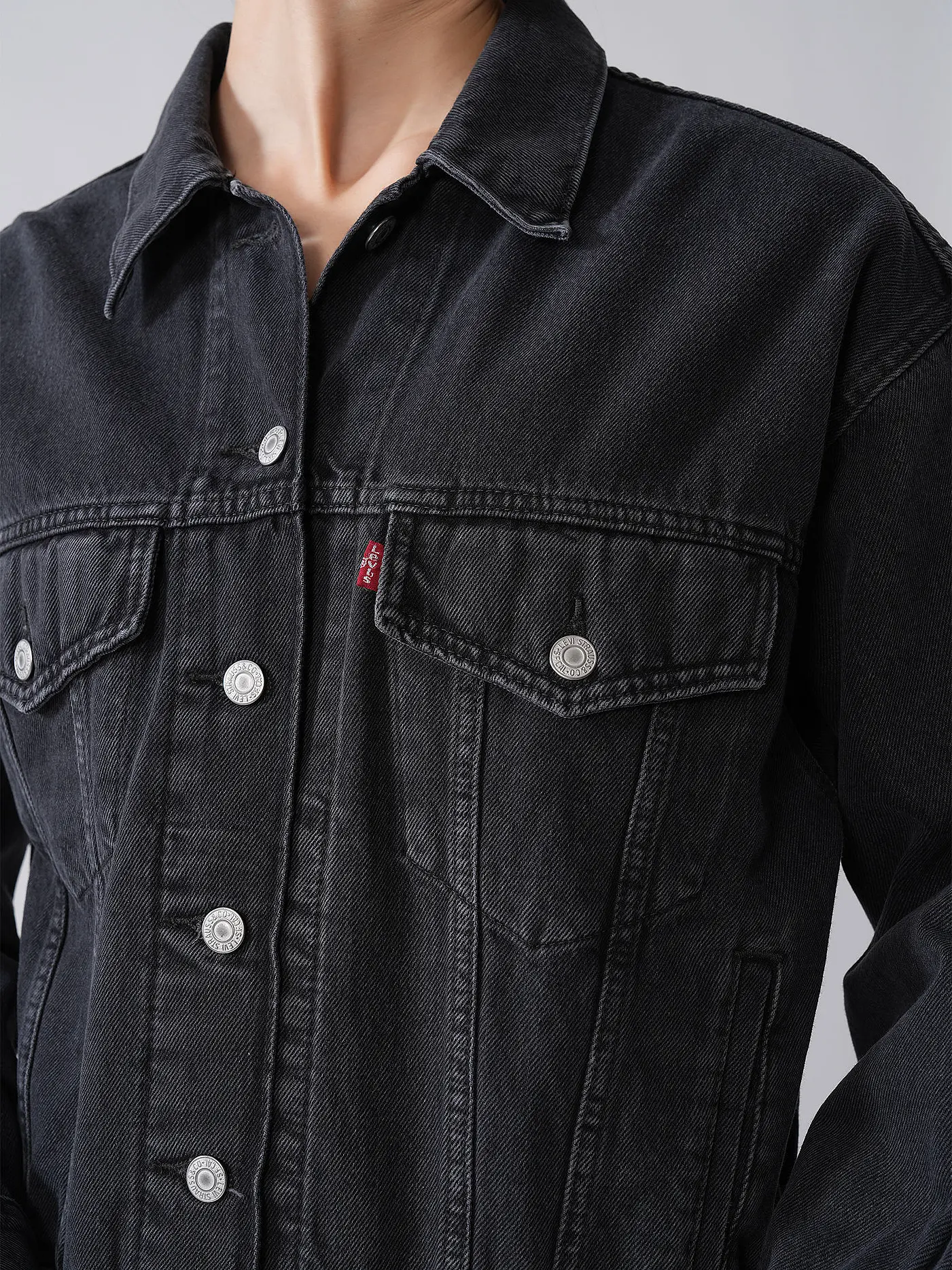 LEVI'S® | Jeansjacke  | schwarz