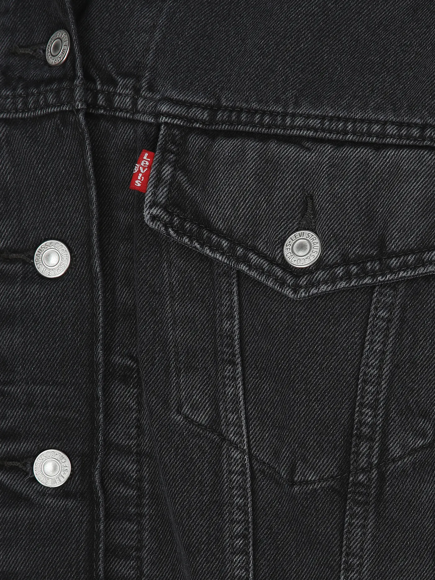 LEVI'S® | Jeansjacke  | schwarz