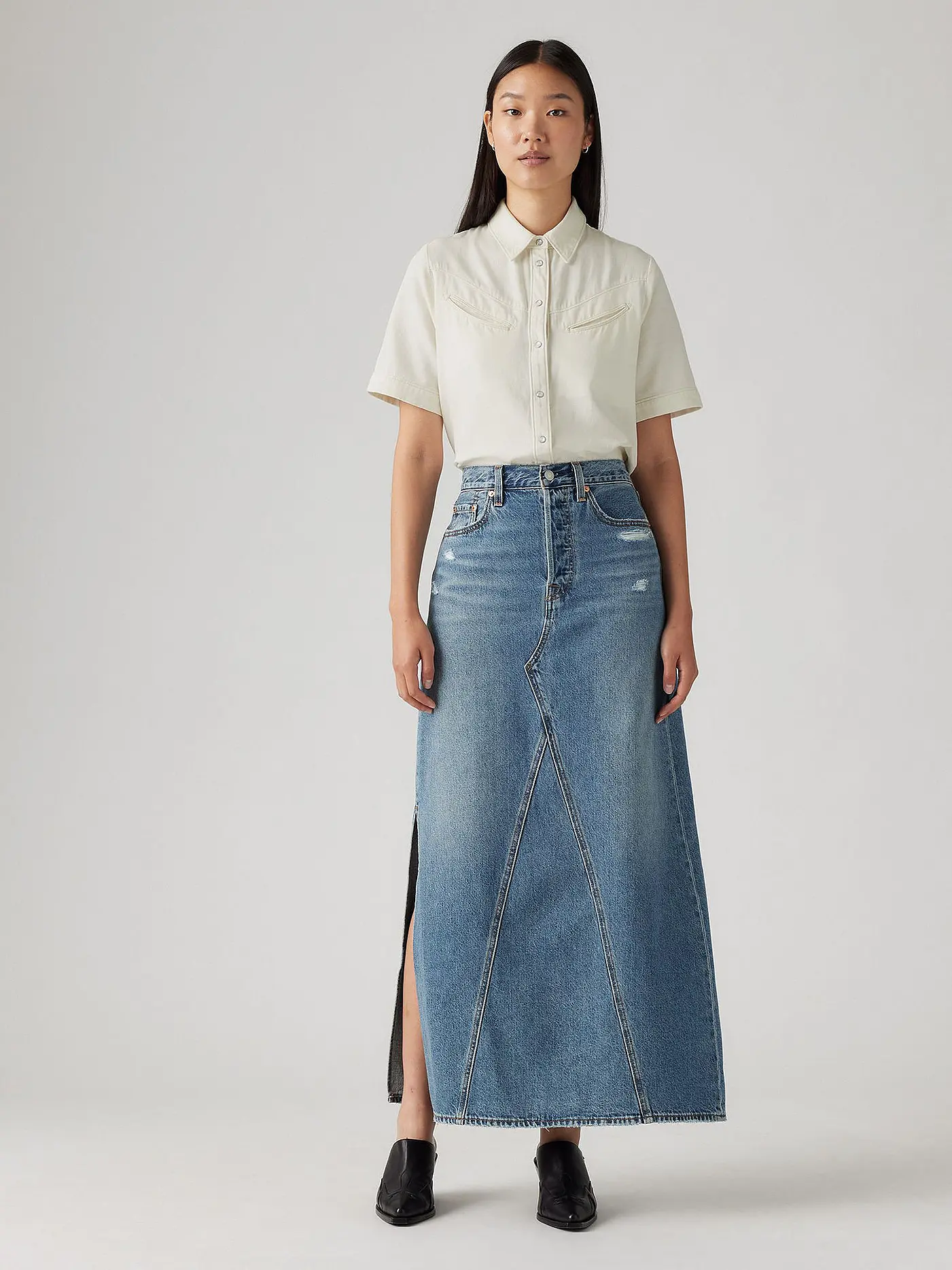 LEVI'S® | Jeansrock ICONIC  | dunkelblau