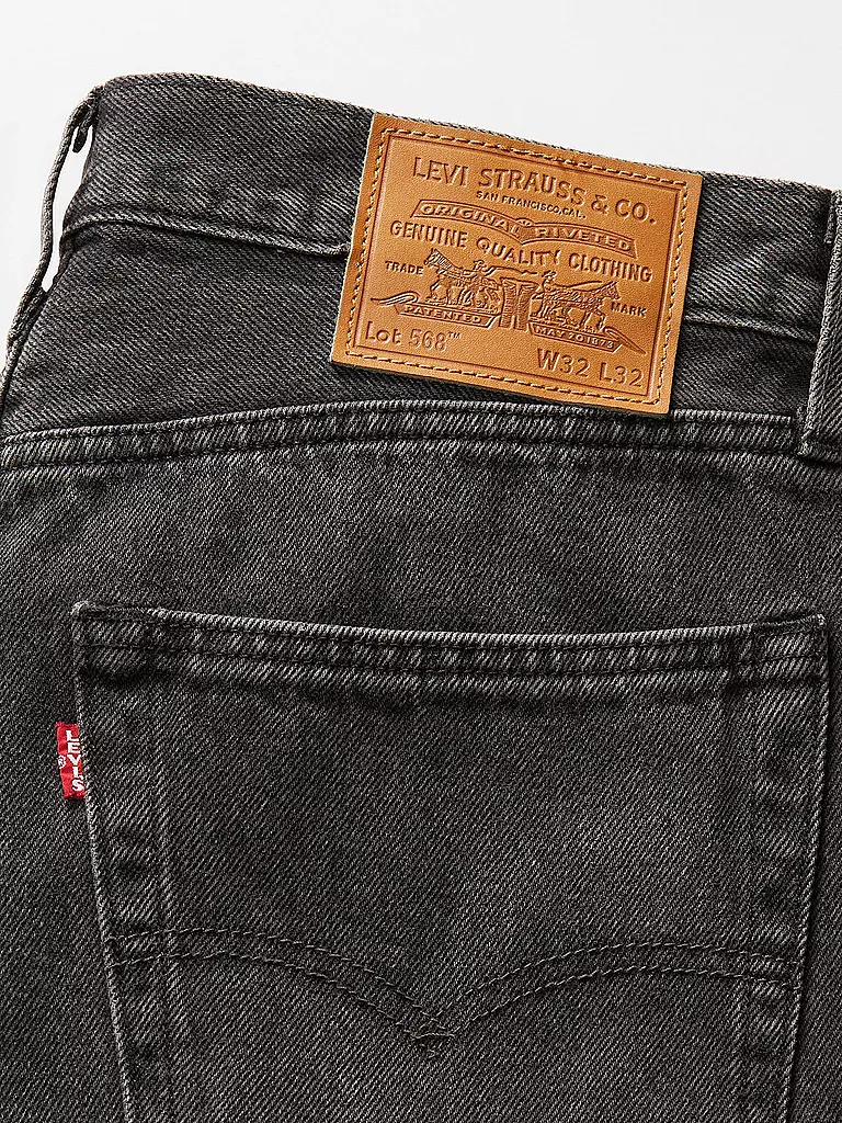 LEVI'S® | Jeansshorts 468 | schwarz