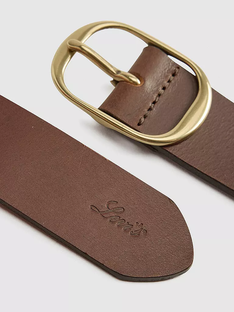 LEVI'S® | Ledergürtel MADISON | schwarz