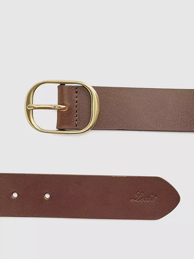 LEVI'S® | Ledergürtel MADISON | schwarz