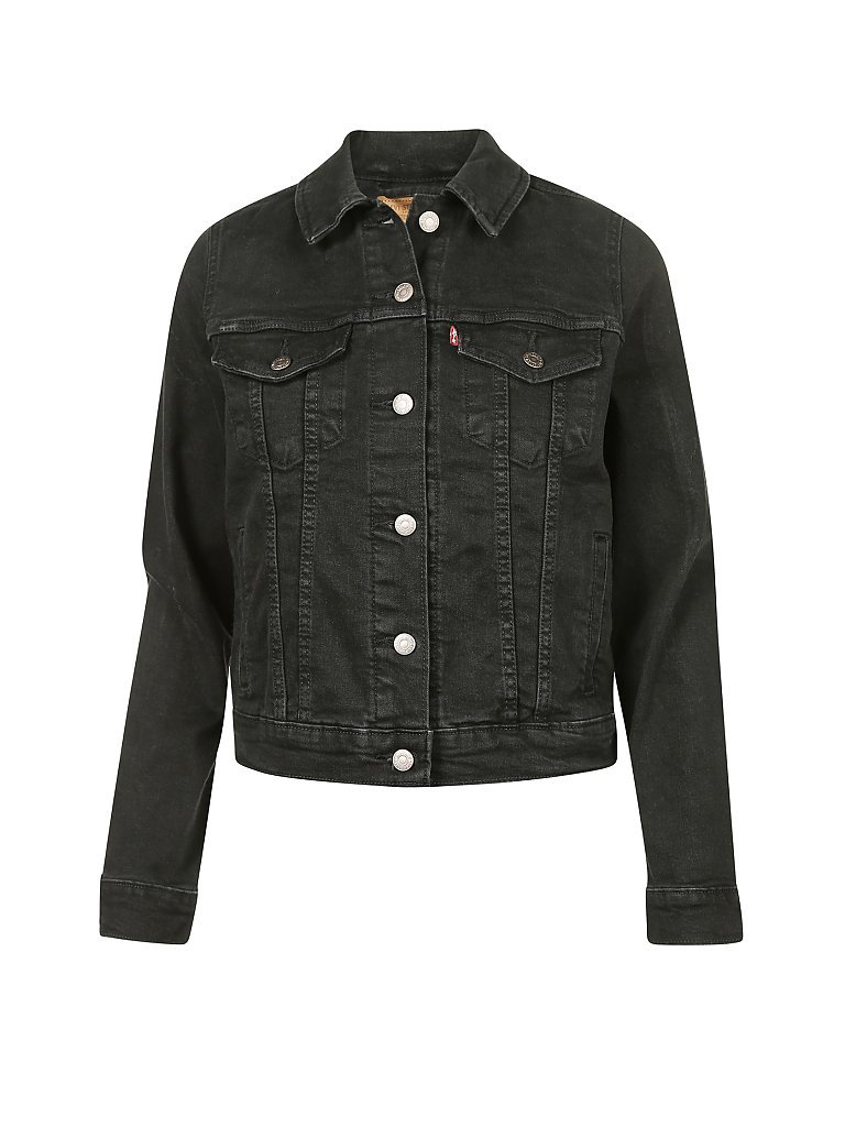 LEVI'S Jeansjacke Trucker schwarz | L
