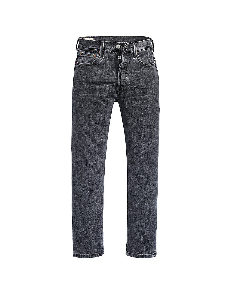 LEVI'S Jeans Mom Fit 7/8 501 grau | 27/L30