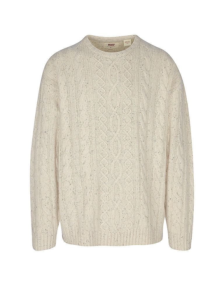 LEVI'S Strickpullover beige | S