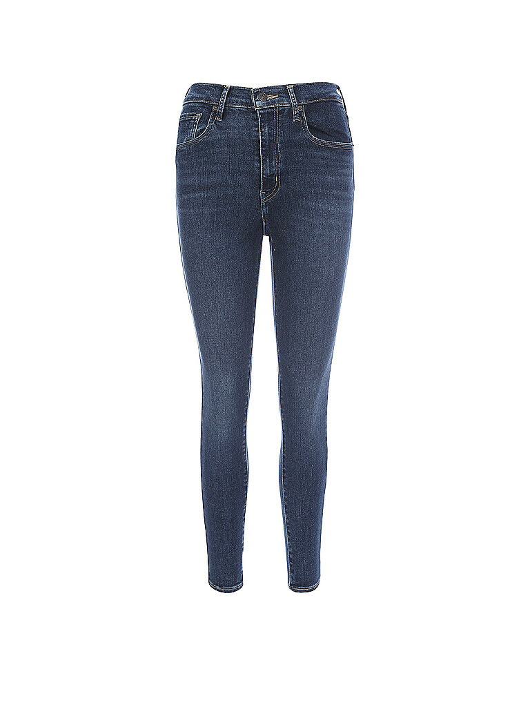 LEVI'S Highwaist Jeans Super Skinny Fit Mile blau | 25/L30