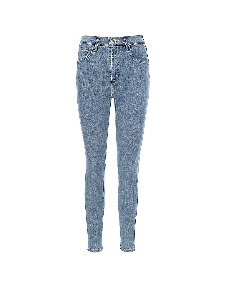 LEVI'S Highwaist Jeans Super Skinny Fit Mile blau | 25/L28