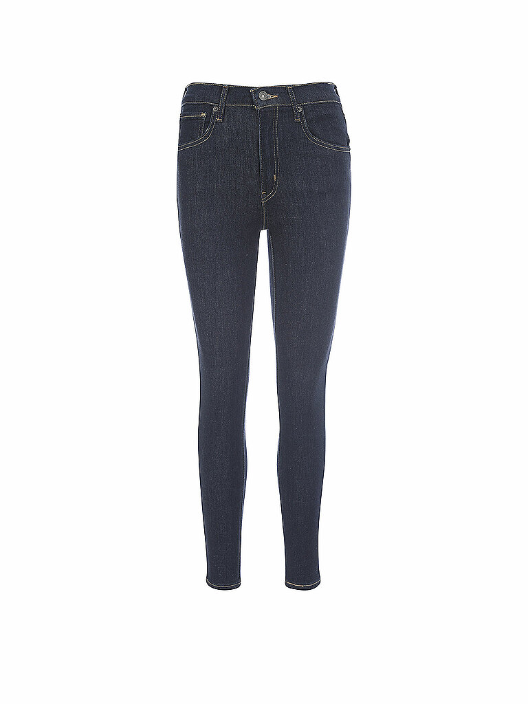 LEVI'S Highwaist Jeans Super Skinny Fit  blau | 24/L30