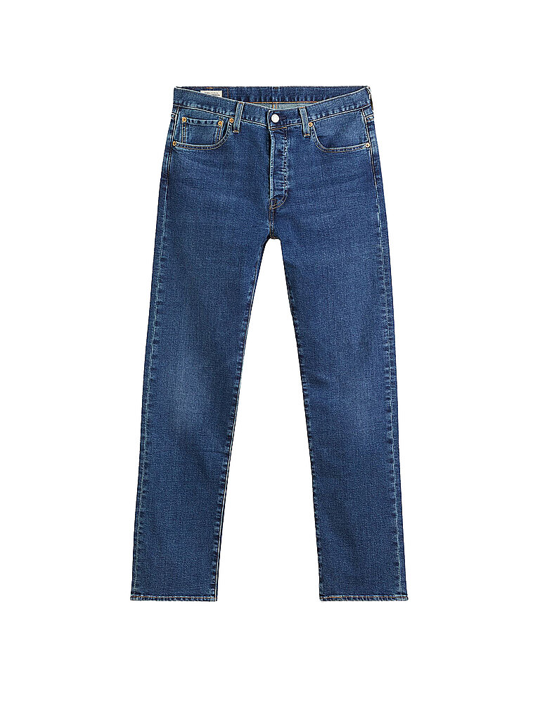 LEVI'S Jeans Straight Fit 501 Bulldog Sky blau | W30/L34