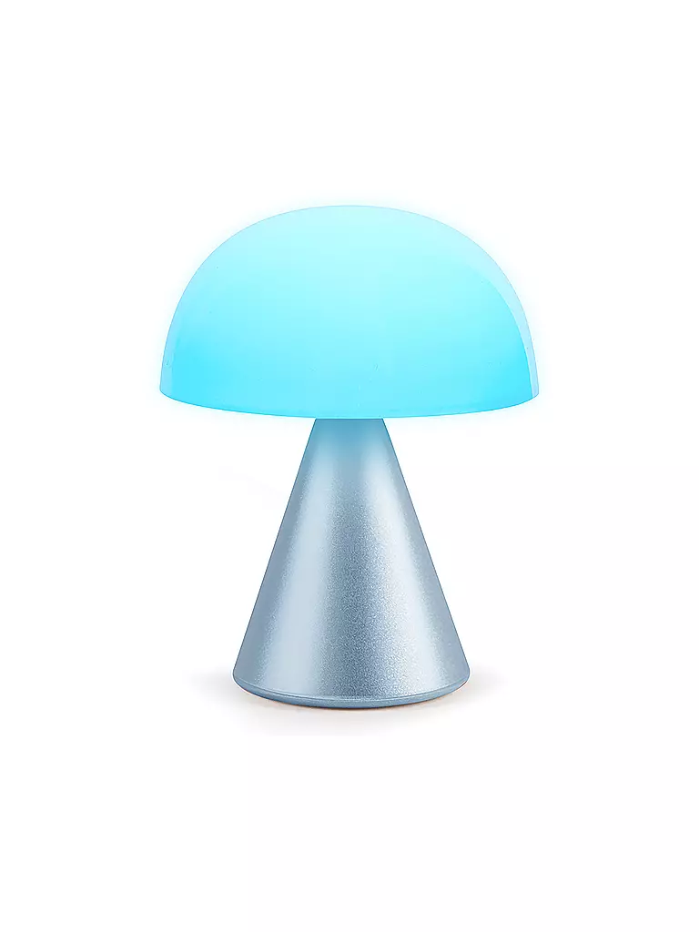 LEXON | LED Lampe MINA L 17cm  H Blau | hellblau