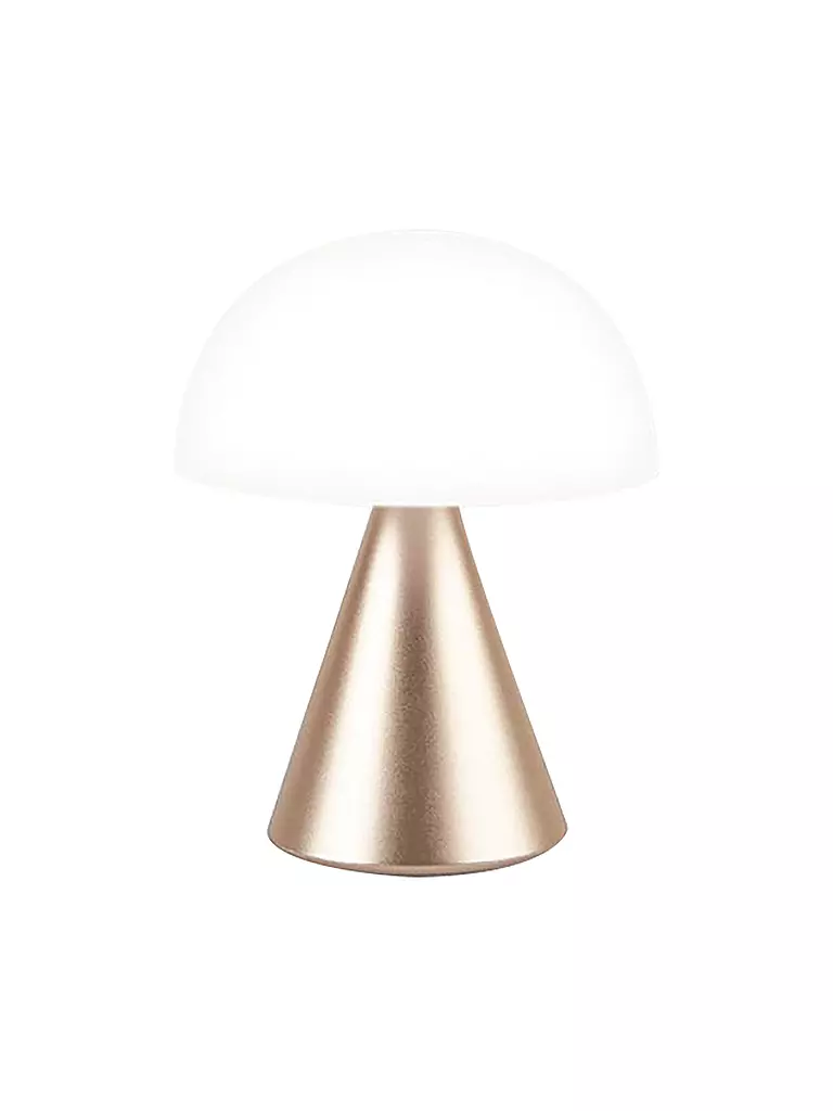 LEXON | LED Lampe MINA L 17cm Soft Gold | gold
