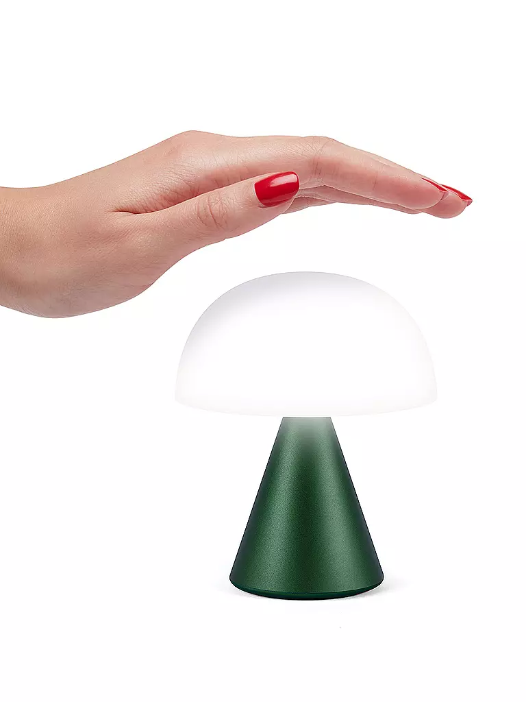 LEXON | LED Lampe MINA M 11cm Dark Green | dunkelgrün