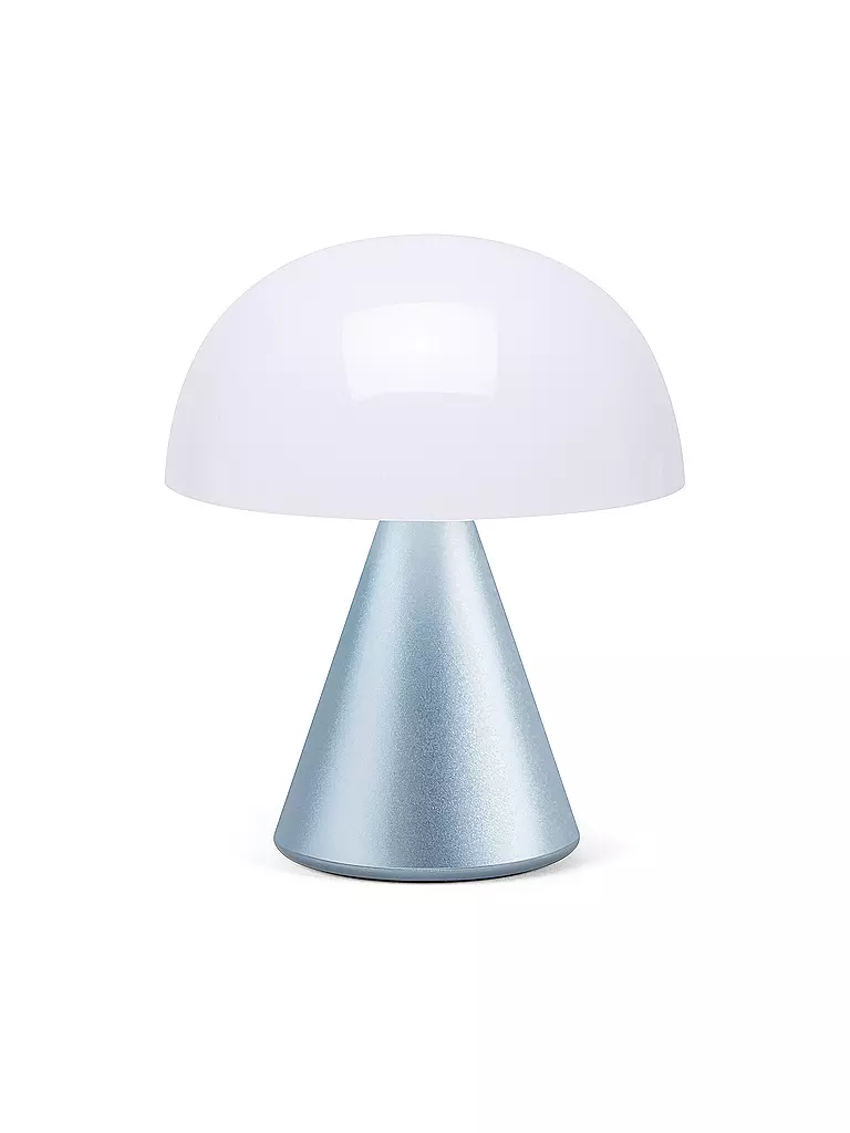 LEXON | LED Lampe MINA M 11cm Light Blue | hellblau