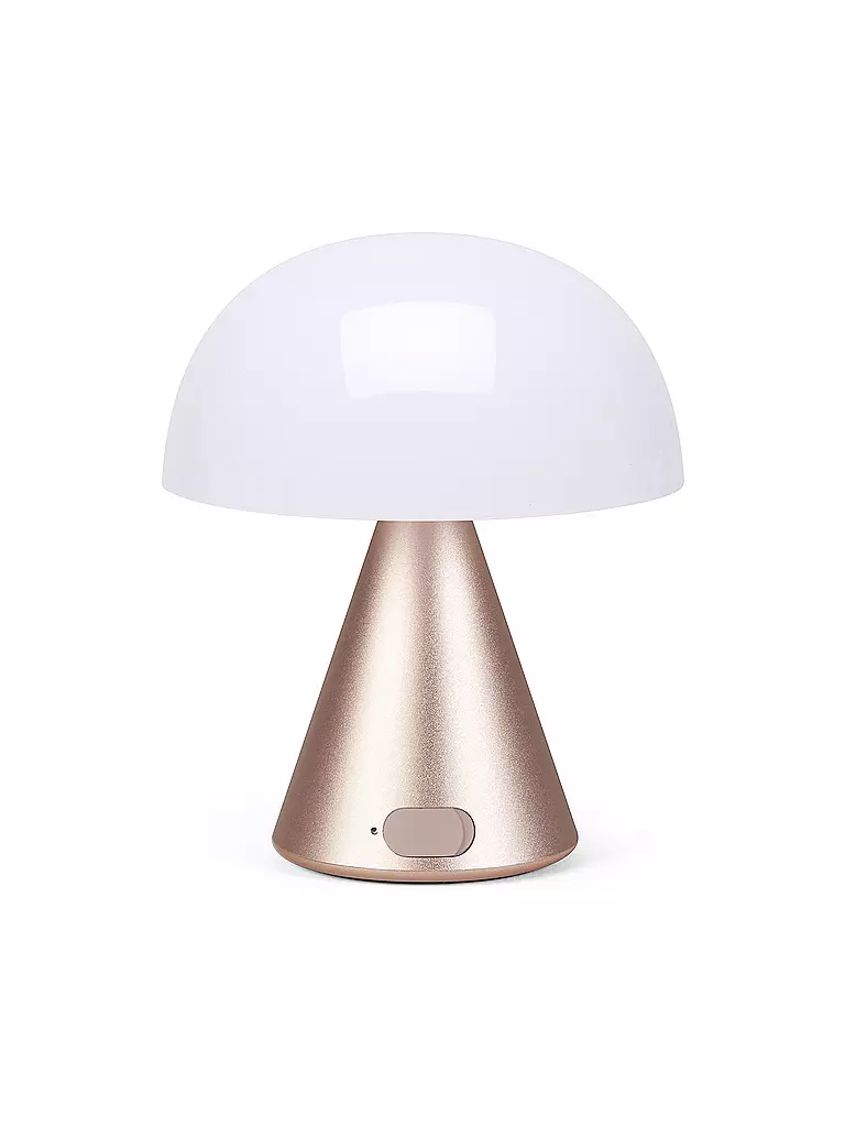 LEXON | LED Lampe MINA M 11cm Soft Gold | gold
