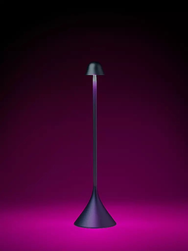 LEXON | LED Lampe STELI 28,6cm Light Blue | dunkelgrün