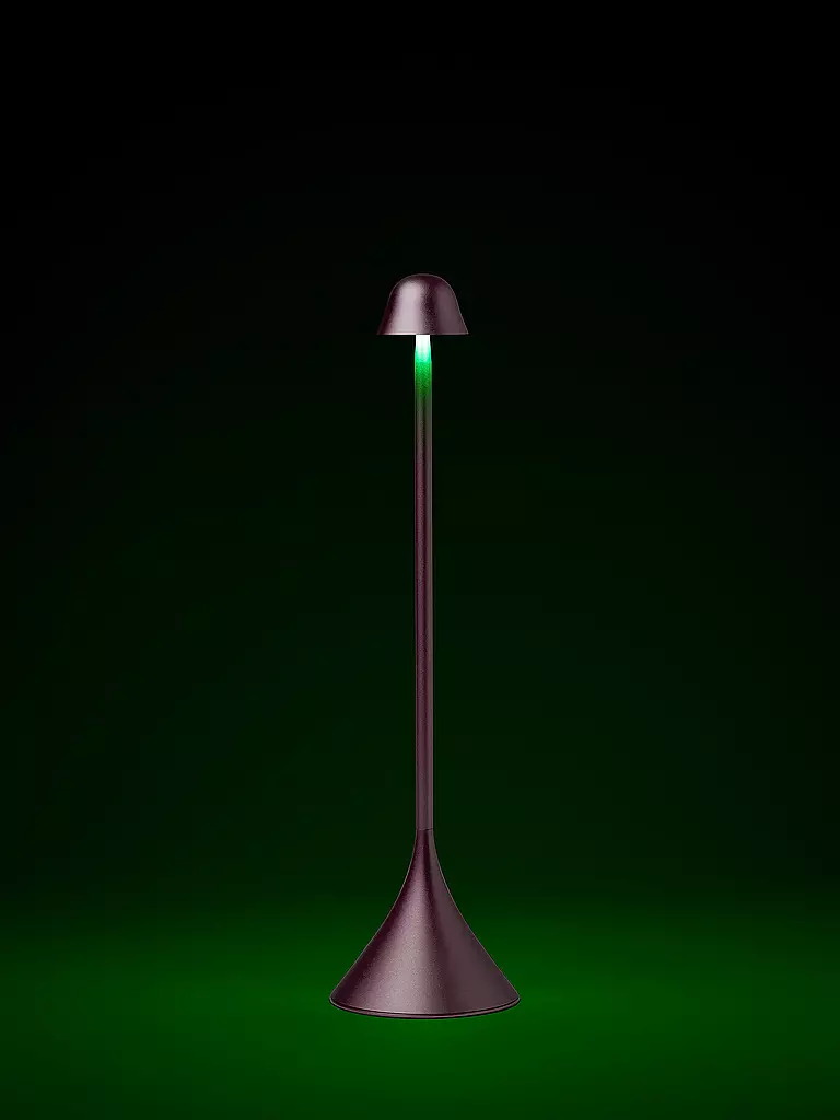 LEXON | LED Lampe STELI 28,6cm Light-Pink | rosa