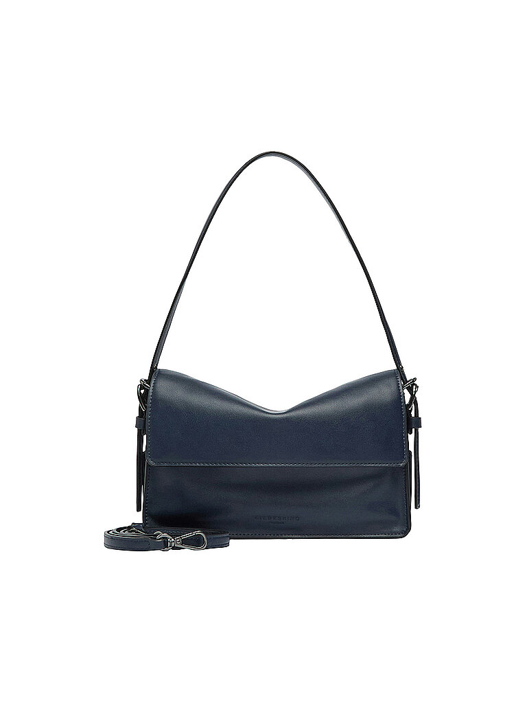 LIEBESKIND BERLIN Ledertasche - Schultertasche AUDREY Small blau