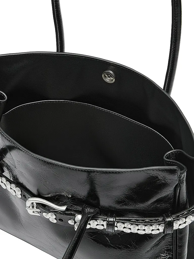 LIEBESKIND BERLIN | Henkeltasche SATCHEL NORI L | Schwarz