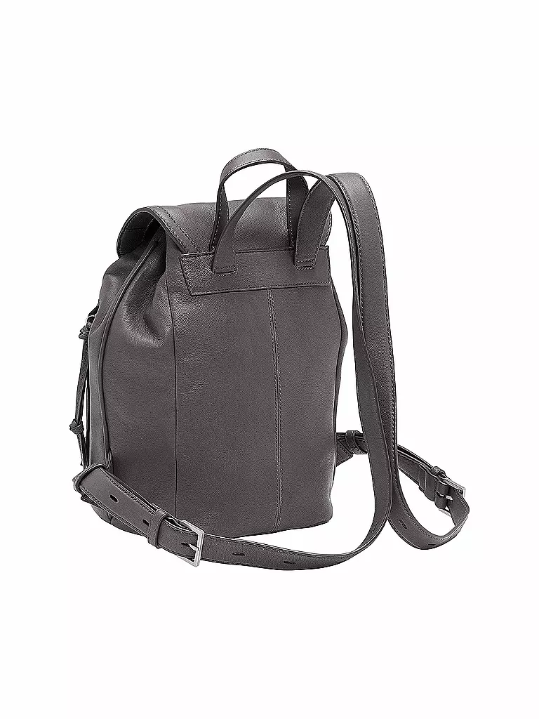 LIEBESKIND BERLIN | Leder Rucksack Grace | grau