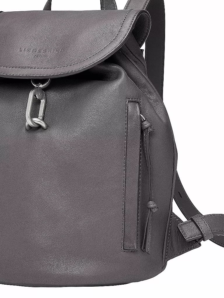 LIEBESKIND BERLIN | Leder Rucksack Grace | grau