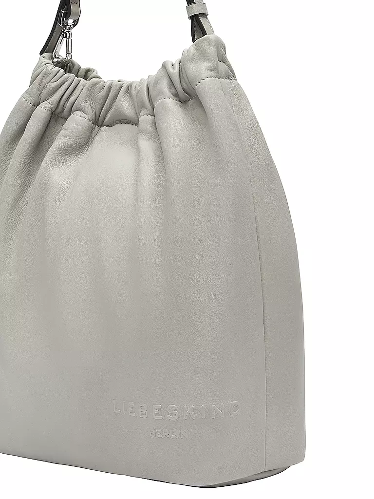 LIEBESKIND BERLIN | Ledertasche - Bucket Bag CLOUD Medium | schwarz