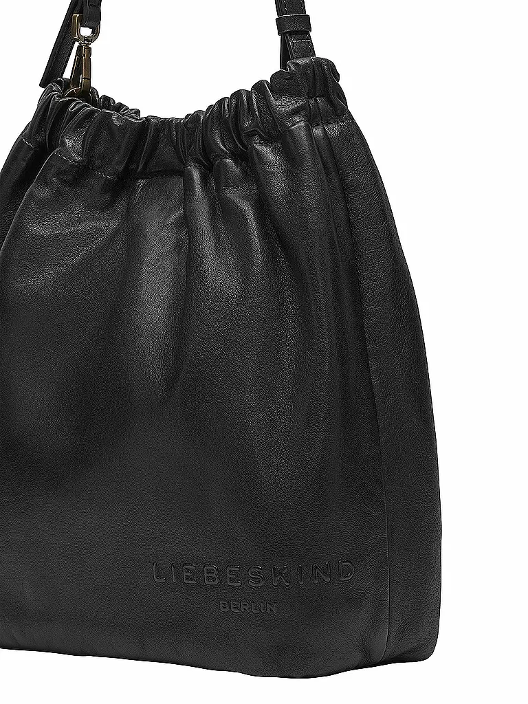 LIEBESKIND BERLIN | Ledertasche - Bucket Bag CLOUD Medium | creme