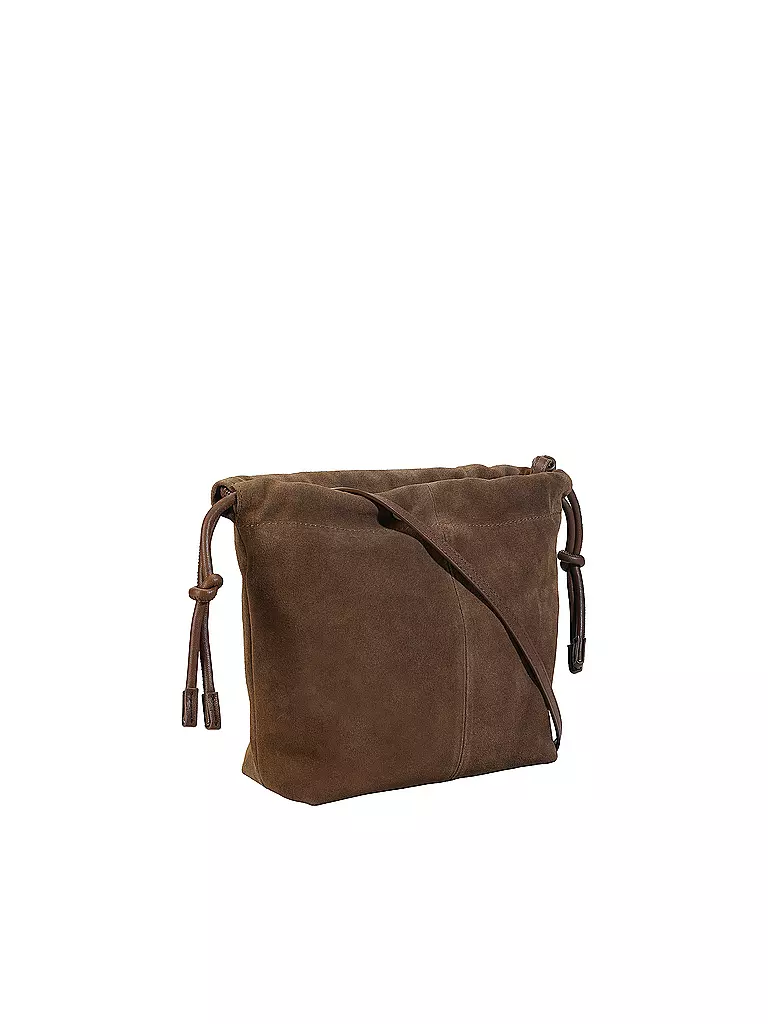 LIEBESKIND BERLIN | Ledertasche - Bucket Bag | braun