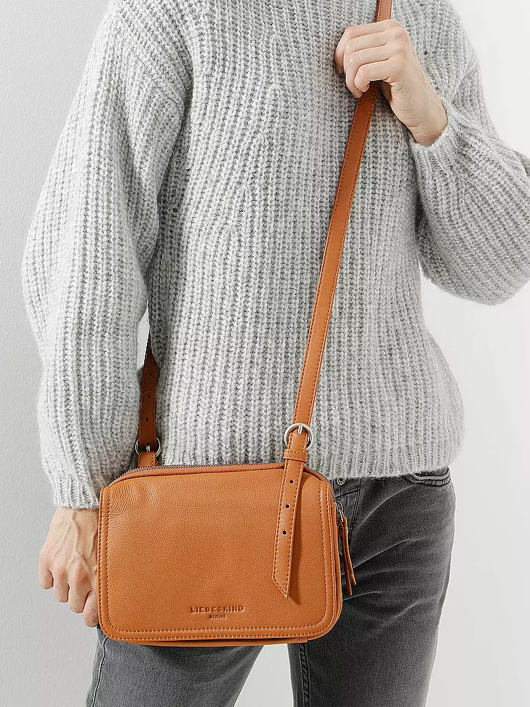 LIEBESKIND BERLIN | Ledertasche - Crossbody Mareike | Camel