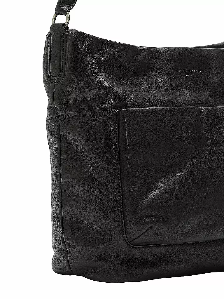 LIEBESKIND BERLIN | Ledertasche - Ever Hobo M | schwarz