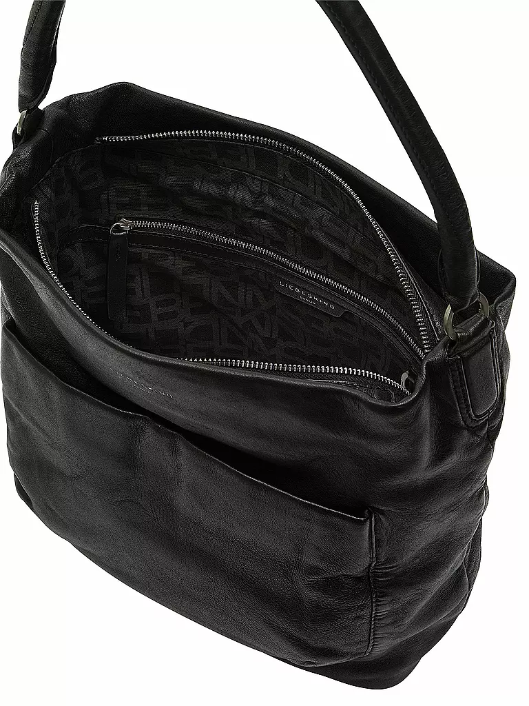 LIEBESKIND BERLIN | Ledertasche - EVER HOBO Medium | schwarz